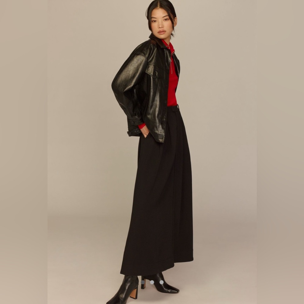 Anthropologie MAEVE Black Avery Skirt- Sz. 2- NWT!